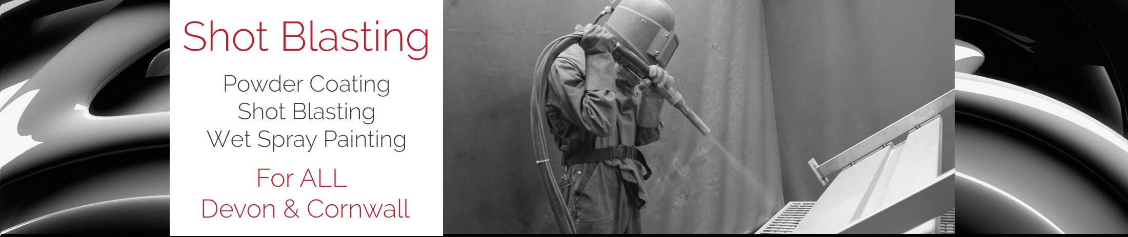 Powder Coating Plymouth Devon Cornwall |  Shot Blasting Plymouth Devon Cornwall | Wet Spraying Plymouth Devon Cornwall | Alloy Wheels Devon Cornwall